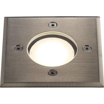 Nordlux - Spoljno svetlo PATO 1xGU10/35W/230V IP65 mat hrom uglasto
