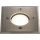 Nordlux - Spoljno svetlo PATO 1xGU10/35W/230V IP65 mat hrom uglasto