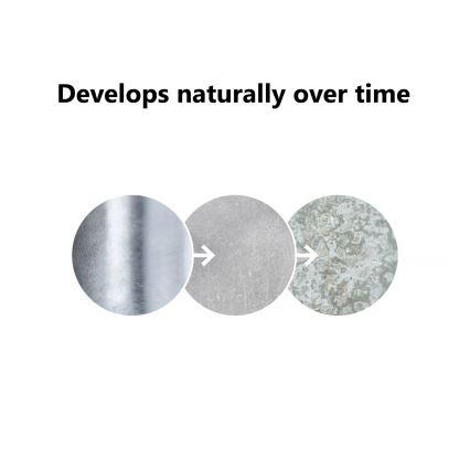 Nordlux - Spoljašnje zidno svetlo sa senzorom BLOKHUS 1xE27/60W/230V IP54 srebrno