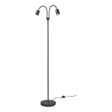 Nordlux - Stojeća lampa EXPLORE 2xGU10/7W/230V crna