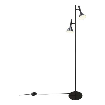 Nordlux - Stojeća lampa KELVIS 2xGU10/12W/230V crna