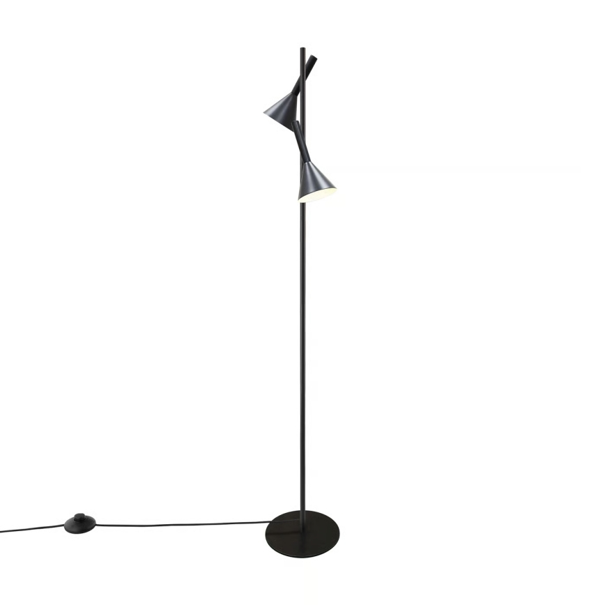 Nordlux - Stojeća lampa KELVIS 2xGU10/12W/230V crna