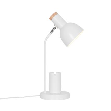 Nordlux - Stona lampa DEVONE 1xE27/15W/230V bela