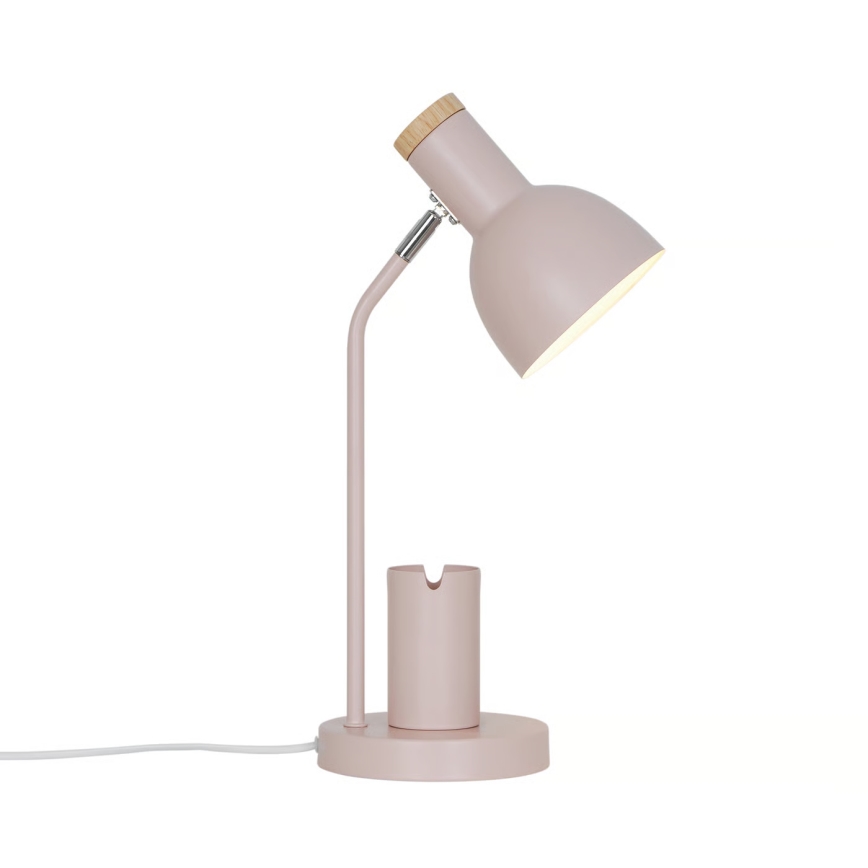 Nordlux - Stona lampa DEVONE 1xE27/15W/230V ružičasta