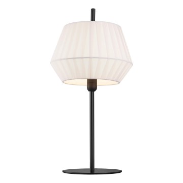 Nordlux - Stona lampa DICTE 1xE14/40W/230V bela/crna