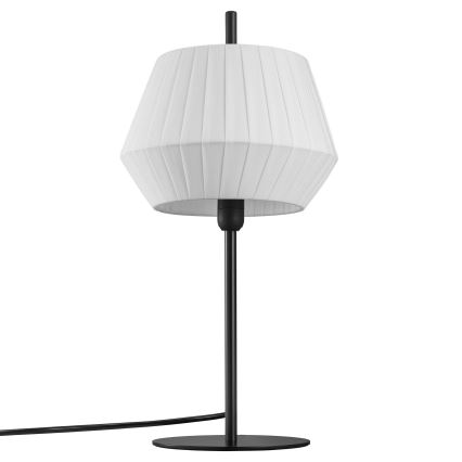 Nordlux - Stona lampa DICTE 1xE14/40W/230V bela/crna