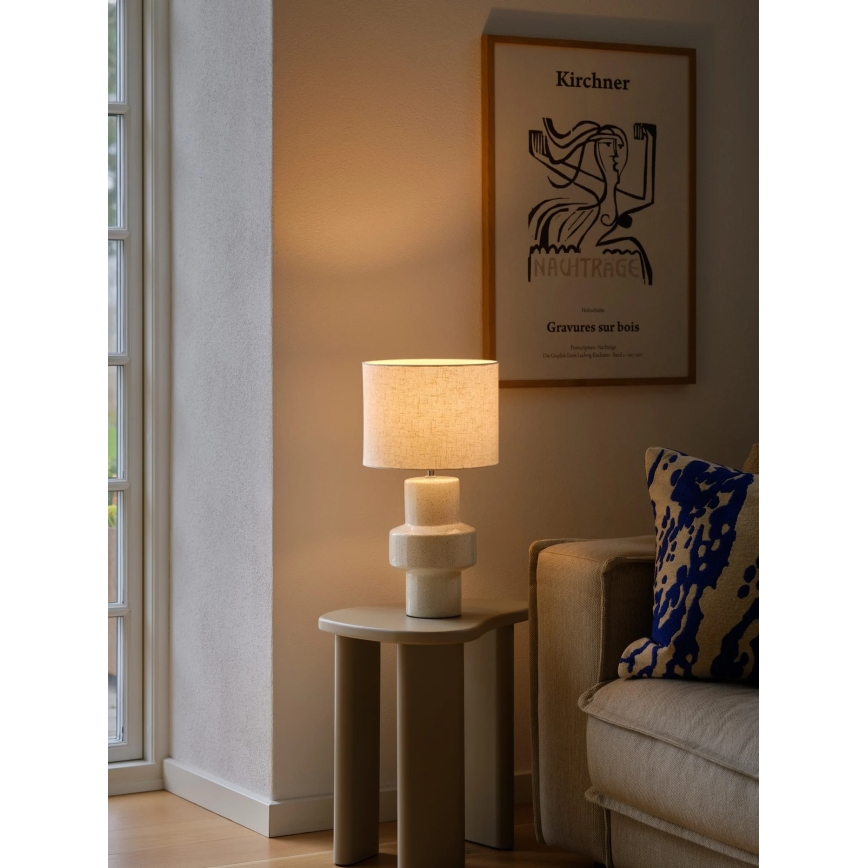 Nordlux - Stona lampa DUGAN 1xE14/40W/230V bež
