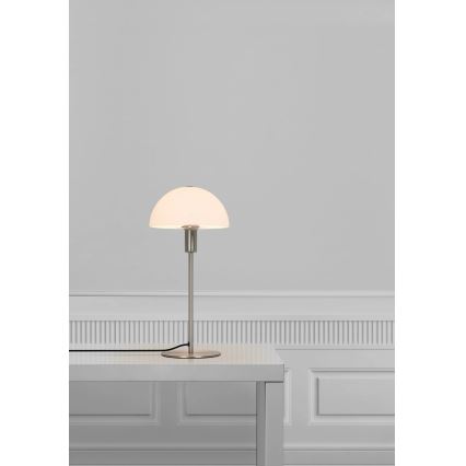 Nordlux - Stona lampa ELLEN 1xE14/40W/230V matni hrom/bela