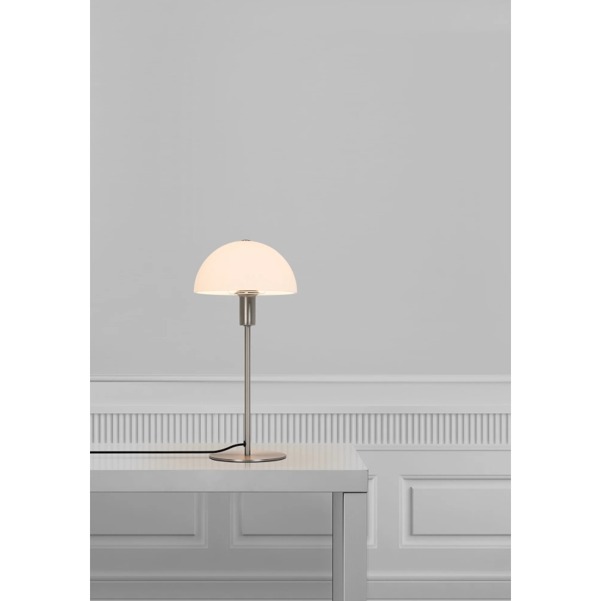 Nordlux - Stona lampa ELLEN 1xE14/40W/230V matni hrom/bela