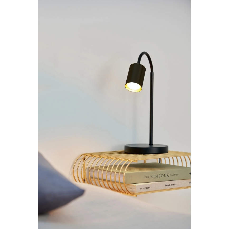 Nordlux - Stona lampa EXPLORE 1xGU10/7W/230V crna