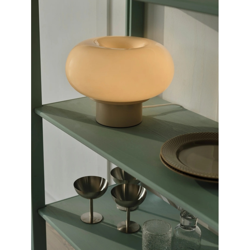 Nordlux - Stona lampa MALTI 2xE27/10W/230V bež