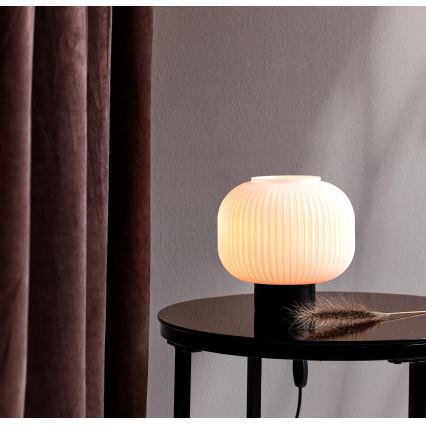 Nordlux - Stona lampa MILFORD 1xE27/40W/230V crna
