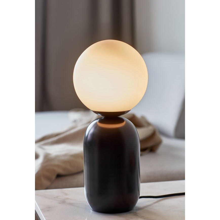 Nordlux - Stona lampa NOTTI 1xE14/25W/230V crna