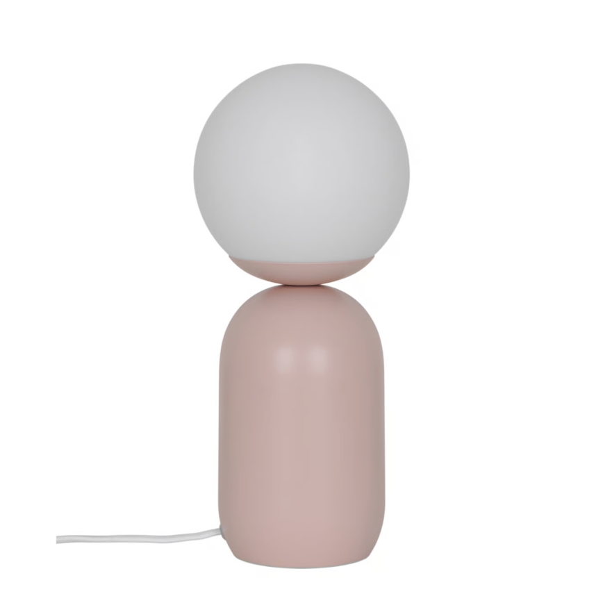 Nordlux - Stona lampa NOTTI 1xE14/25W/230V ružičasta