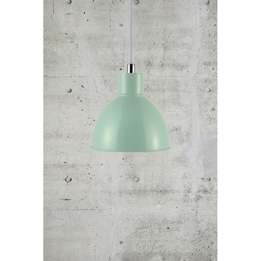 Nordlux - Viseća lampa na kablu POP 1xE27/40W/230V mint
