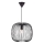 Nordlux - Viseći luster BERONI na sajli, 1xE27/60W/230V, crne boje, prečnik 40 cm
