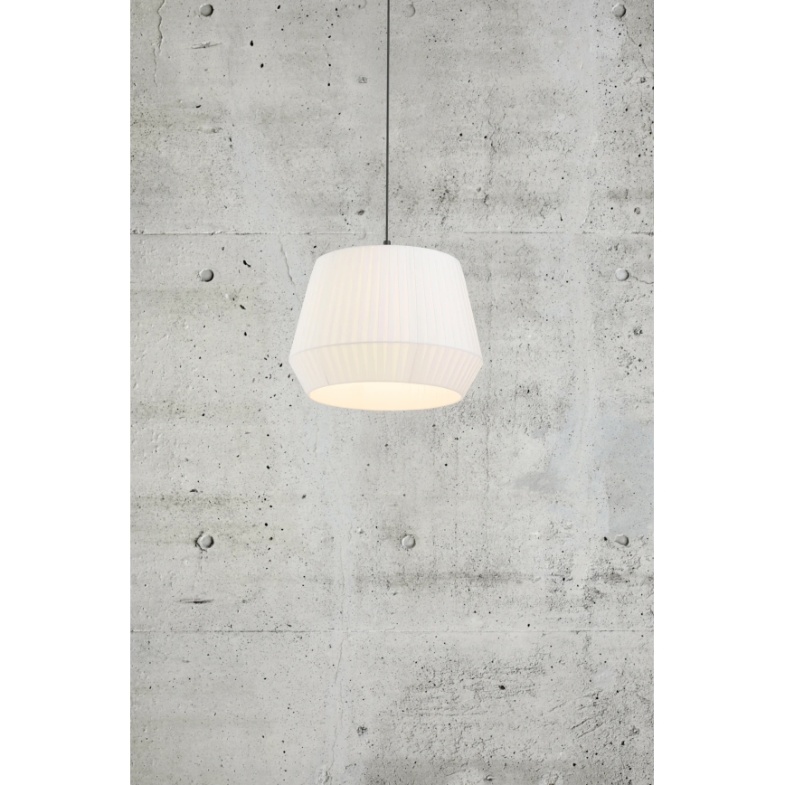 Nordlux - Viseći luster DICTE na sajli 1xE27/60W/230V, prečnik 40 cm, beo