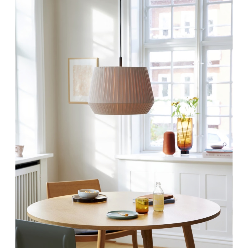 Nordlux - Viseći luster na kablu DICTE 1xE27/60W/230V Ø40 cm bež