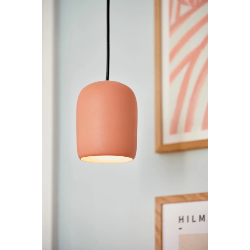 Nordlux - Luster na sajli NOTTI 1xE27/25W/230V prečnik 10 cm narandžasta