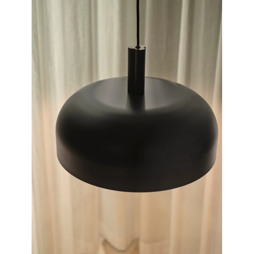Nordlux - Viseći luster na kablu SANDRO 1xE27/15W/230V prečnika 40 cm crne boje