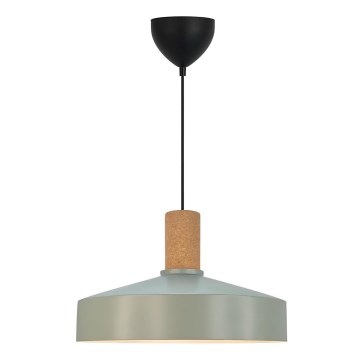 Nordlux - Viseći luster na sajli ELVAS 1xE27/60W/230V prečnik 37,5 cm zelena