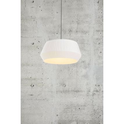 Nordlux - Visilica na sajli DICTE 1xE27/60W/230V prečnik 53 cm bela