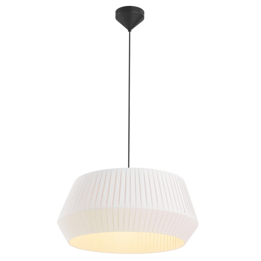 Nordlux - Visilica na sajli DICTE 1xE27/60W/230V prečnik 53 cm bela