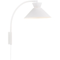 Nordlux - Zidna lampa DIAL 1xE27/40W/230V bela
