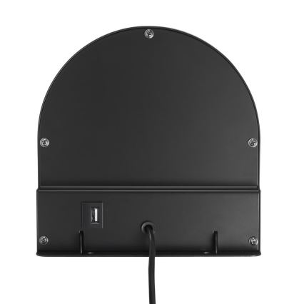 Nordlux - Zidna lampa sa policom CODY 1xGU10/15W/230V crna