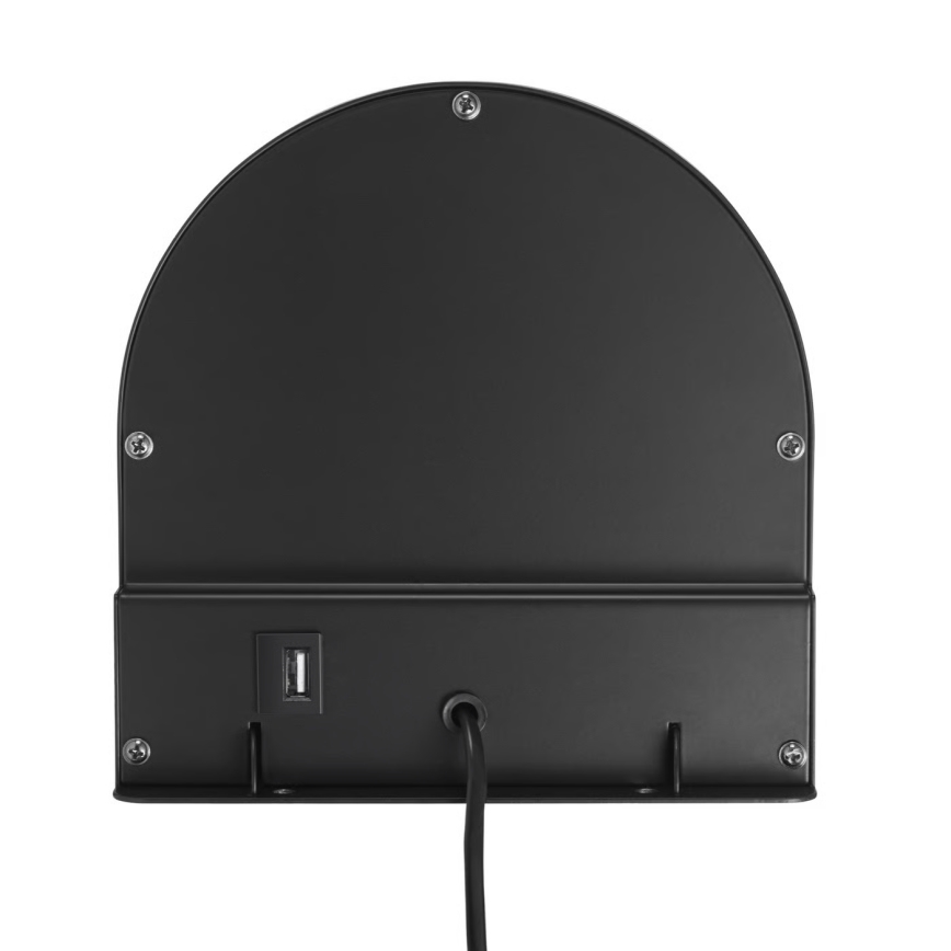 Nordlux - Zidna lampa sa policom CODY 1xGU10/15W/230V crna