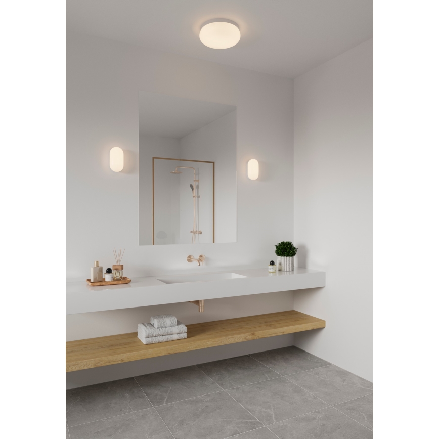 Nordlux - zidna lampa za kupatilo FOAM 1xE27/55W/230V IP44 bela