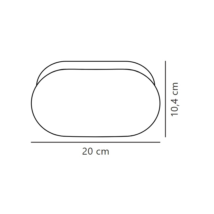 Nordlux - zidna lampa za kupatilo FOAM 1xE27/55W/230V IP44 bela