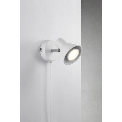 Nordlux - Zidna svetiljka EIK 1xGU10/35W/230V bela