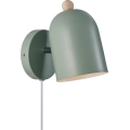 Nordlux - Zidna svetiljka GASTON 1xE27/15W/230V zelena