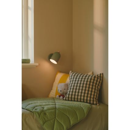 Nordlux - Zidna svetiljka GASTON 1xE27/15W/230V zelena