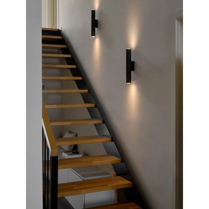 Nordlux - Zidna svetiljka VICO 2xGU10/5W/230V crna