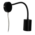 Nordlux - Zidno fleksibilno spot svetlo EXPLORE 1xGU10/7W/230V crna