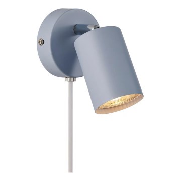 Nordlux - Zidno spot svetlo EXPLORE 1xGU10/7W/230V plavo