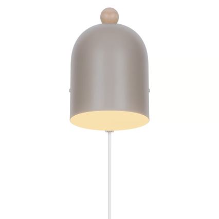 Nordlux - Zidno spot svetlo GASTON 1xE27/15W/230V braon