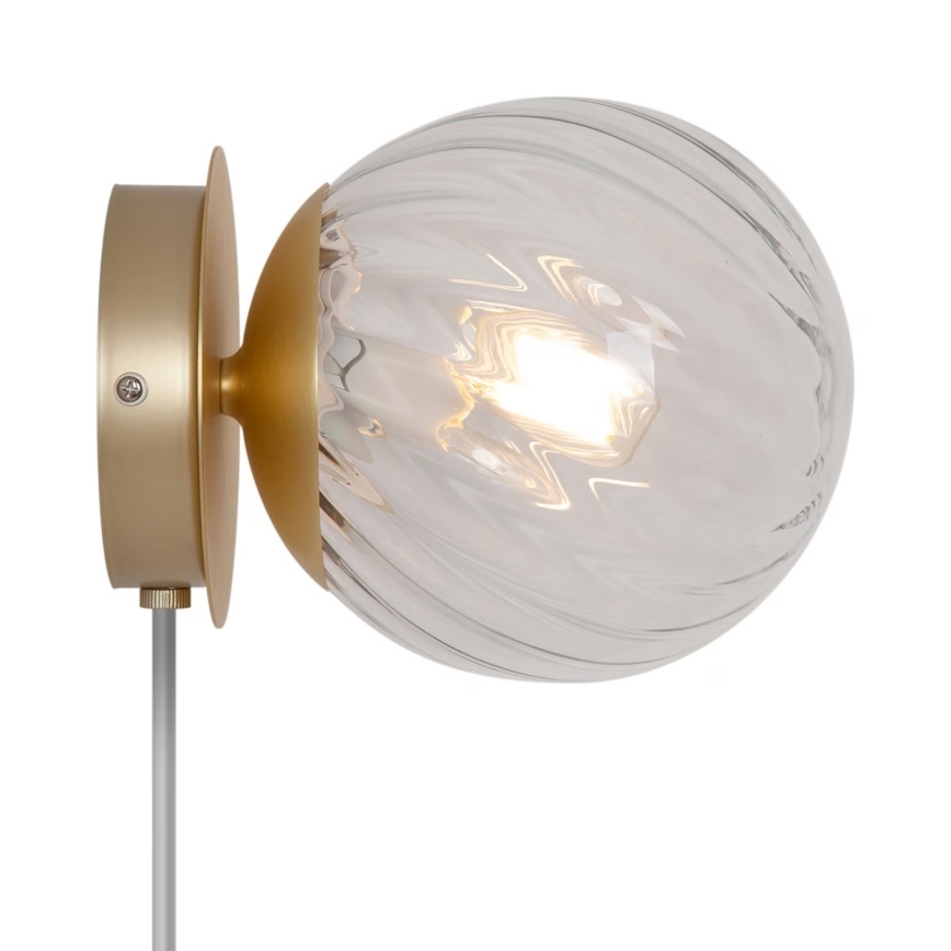 Nordlux - Zidno svetilo CHISELL 1xE14/25W/230V mesing