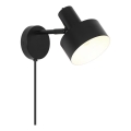 Nordlux - Zidno svetilo MATIS 1xE27/15W/230V crna
