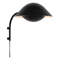 Nordlux - Zidno svetlo FREYA 1xE14/40W/230V crno