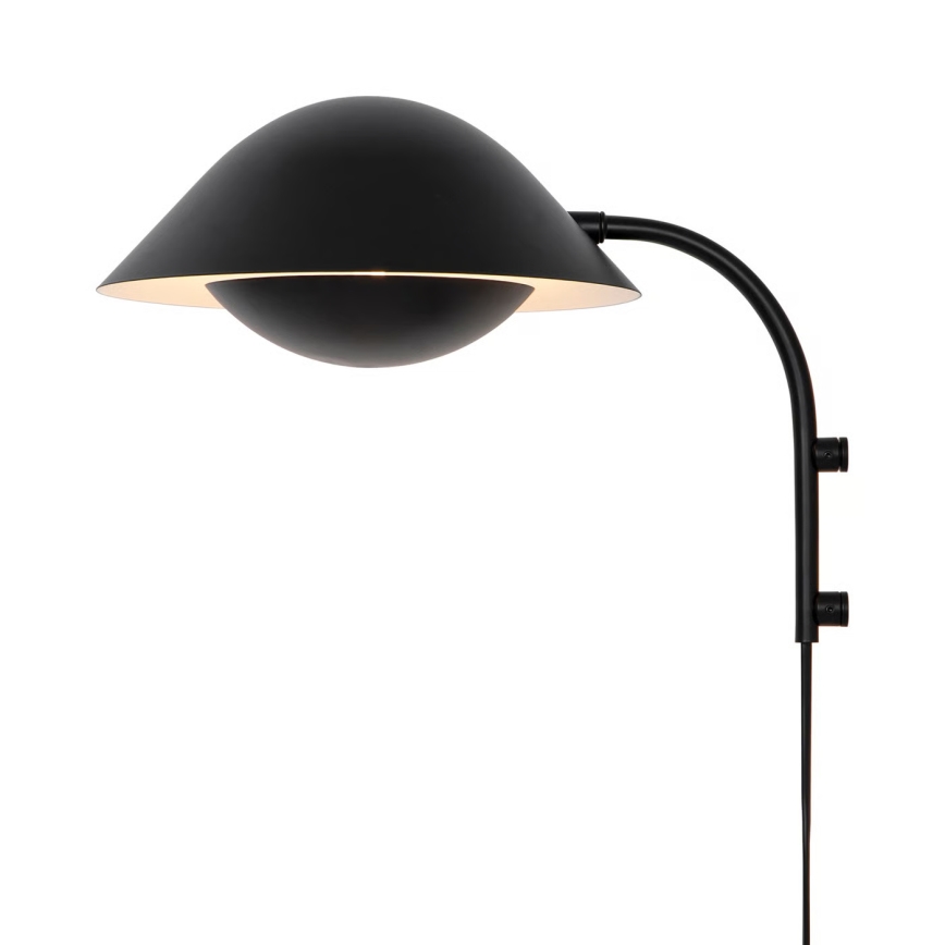 Nordlux - Zidno svetlo FREYA 1xE14/40W/230V crno