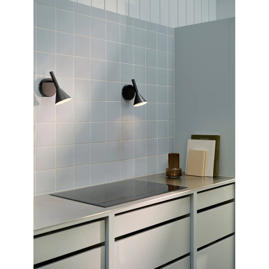Nordlux - Zidno svetlo KELVIS 1xGU10/12W/230V crno