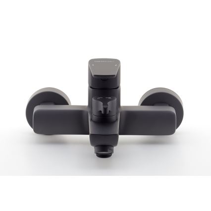 Novaservis - Baterija za kadu METALIA, mat crna