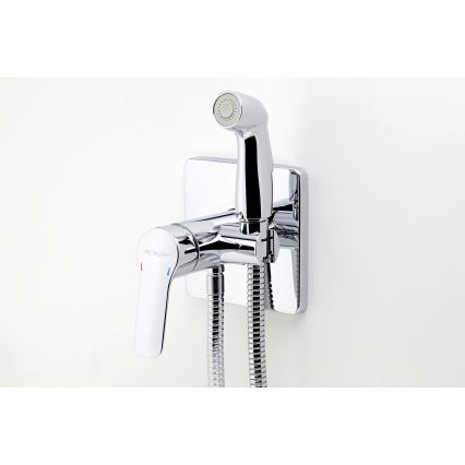 Novaservis - Baterija za bide sa tuš ručicom za podžbuknu ugradnju METALIA, sjajni hrom