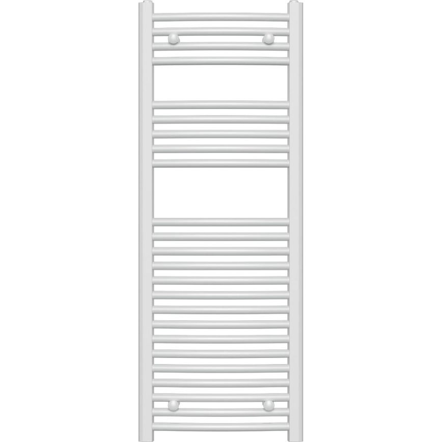 Novaservis - Kupaonski peškarnik 490W/230V 120x45 cm beli, zaobljen