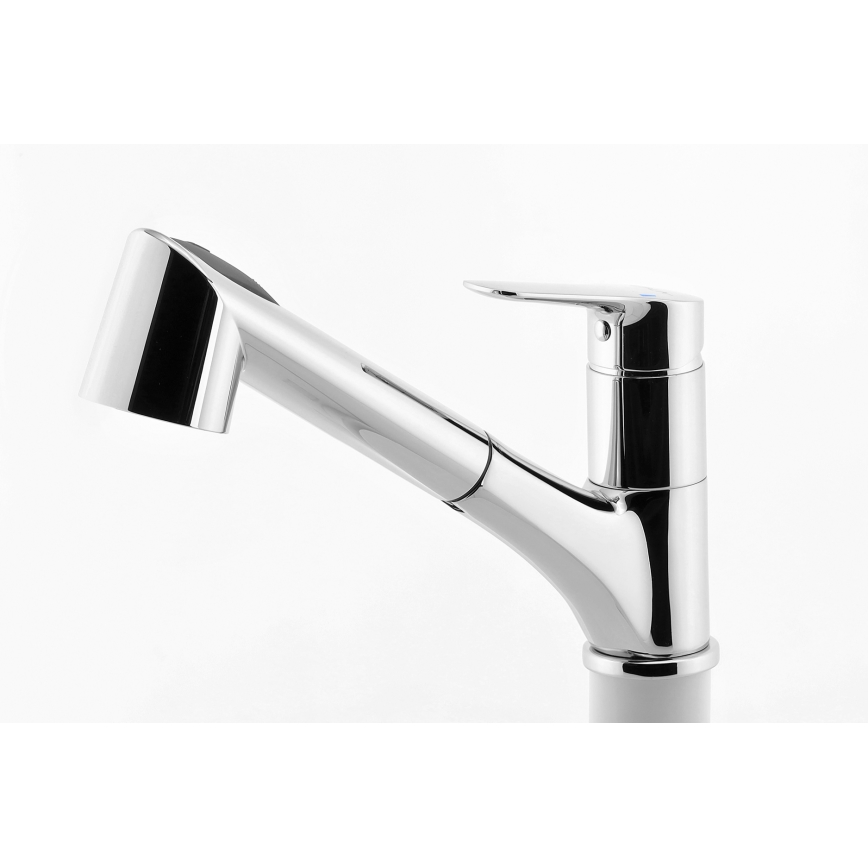 Novaservis - Sudoperna baterija sa izvlačivom prskalicom METALIA sjajni hrom