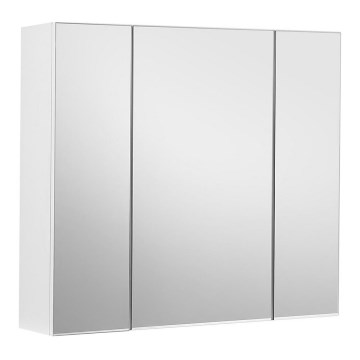 Ogledalni ormarić za kupatilo SKY, beo