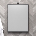 Ogledalo za kupatilo BORGSTED 60x80 cm crno